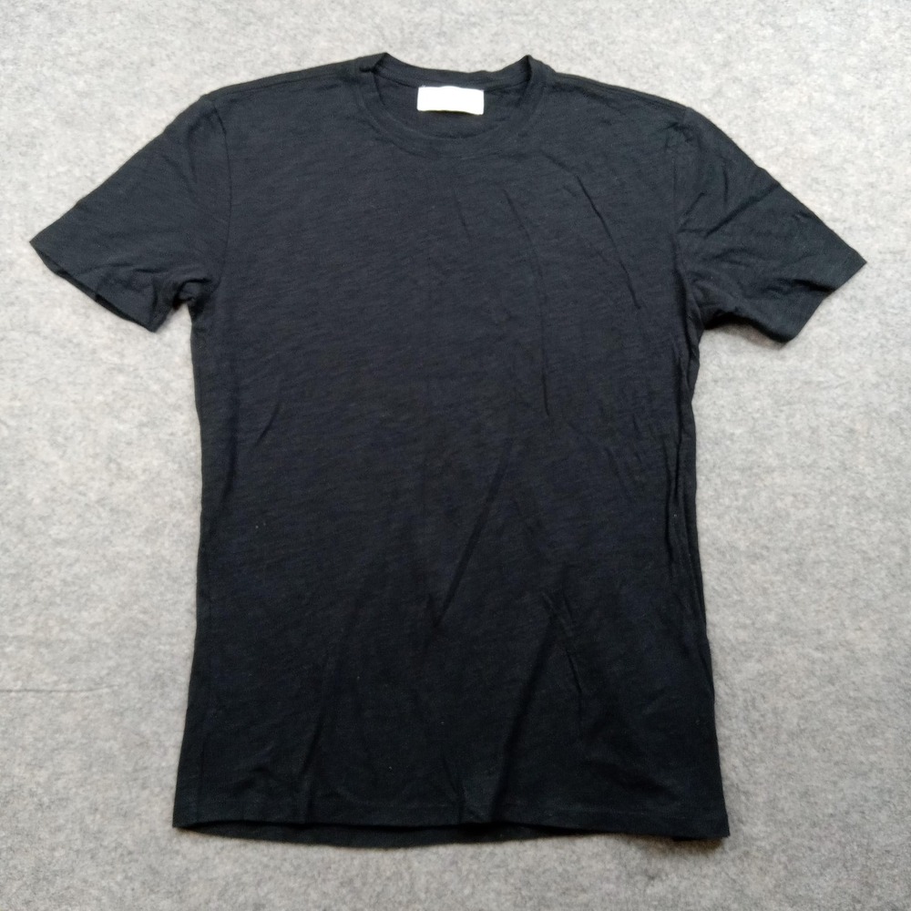 Everlane Shirt Womens XS Black 100% Cotton Crewneck Short Sleeve Tee Basic